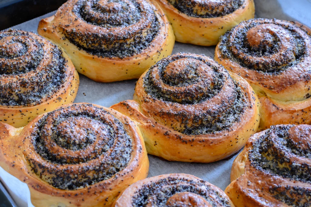 puf puf haşhaşlı &ccedil;&ouml;rek p&uuml;f noktaları